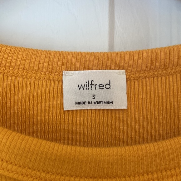 Mustard yellow, Wilfred t-shirt - Picture 2 of 3